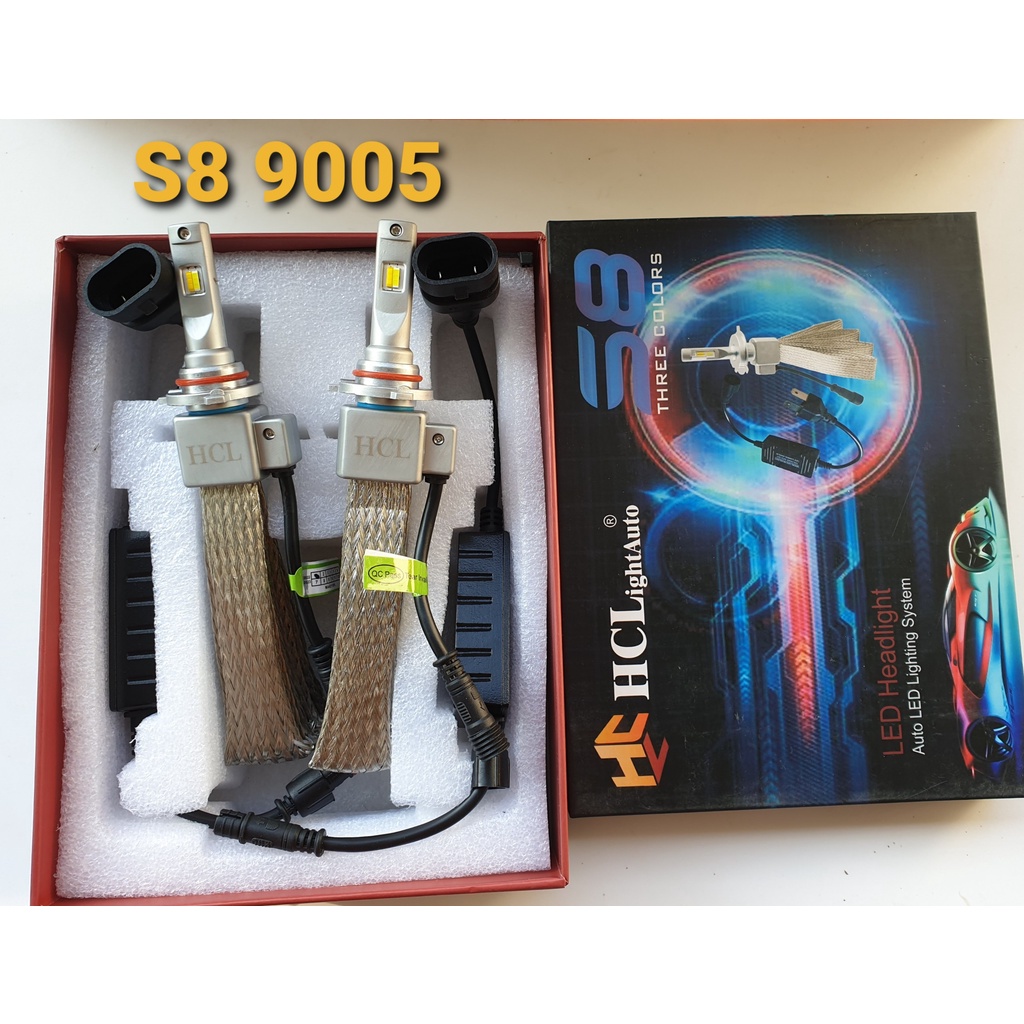 Đèn led S8 3 chế độ màu siêu sáng siêu bền