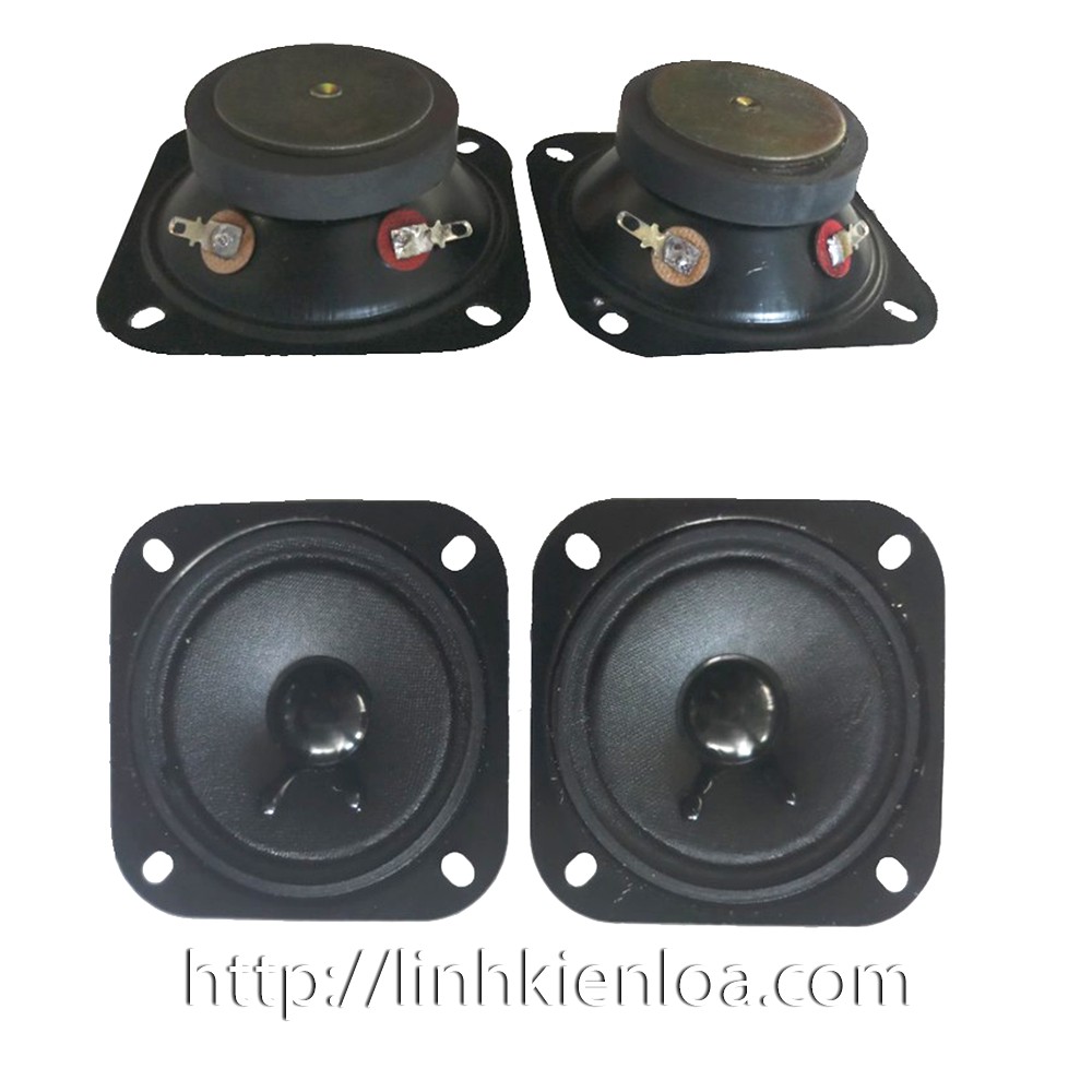 Loa Treble vuông 7 x 7cm Từ đơn dùng cho Loa thùng, Loa karaoke, Loa nghe nhạc