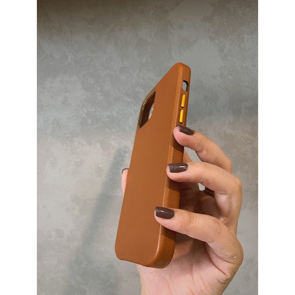 Leather Case cao cấp chính hãng Mutural  - IPhone 12/ 12 Pro/ 12 Pro Max