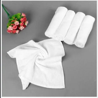 10 khăn mặt vuông kích thước 21x21cm