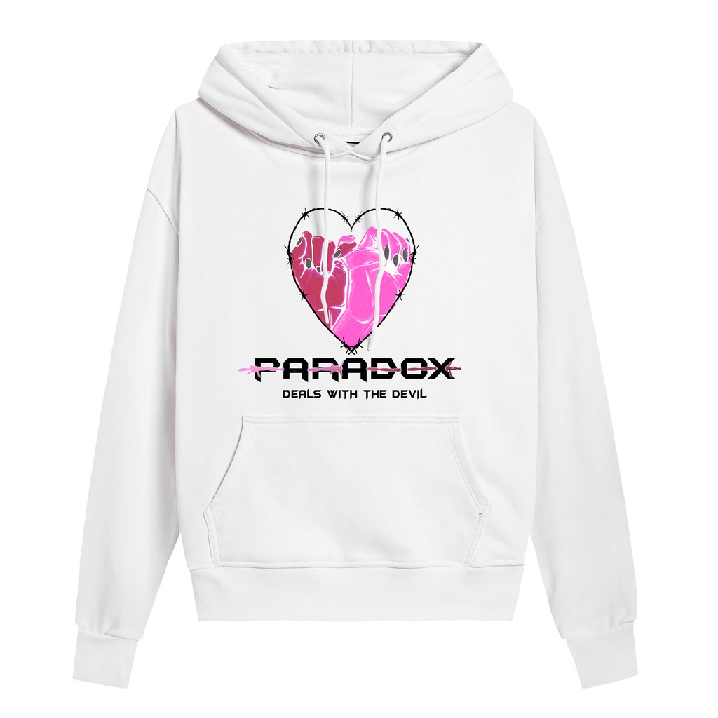 Áo hoodie Paradox PROMISE HOODIE (White)