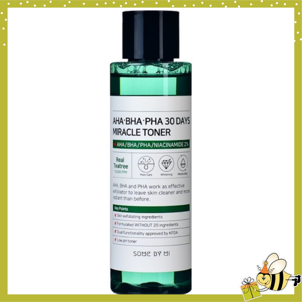 Toner Dưỡng Ẩm Làm Sạch Some By Mi AHA BHA PHA 30 Days Miracle Toner sale hết mình | BigBuy360 - bigbuy360.vn