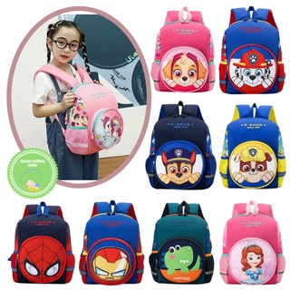 Balo siêu nhân, khủng long, chó cứu hộ, công chúa, ngựa pony cho bé trai bé gái đi học mẫu giáo, mầm non Xuân Cường Kids