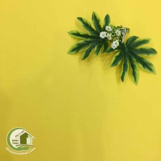 Phông nền giấy dán tường màu vàng nhám - [ 50cm x khổ 1,2m ] - thảm chụp hình ảnh sản phẩm