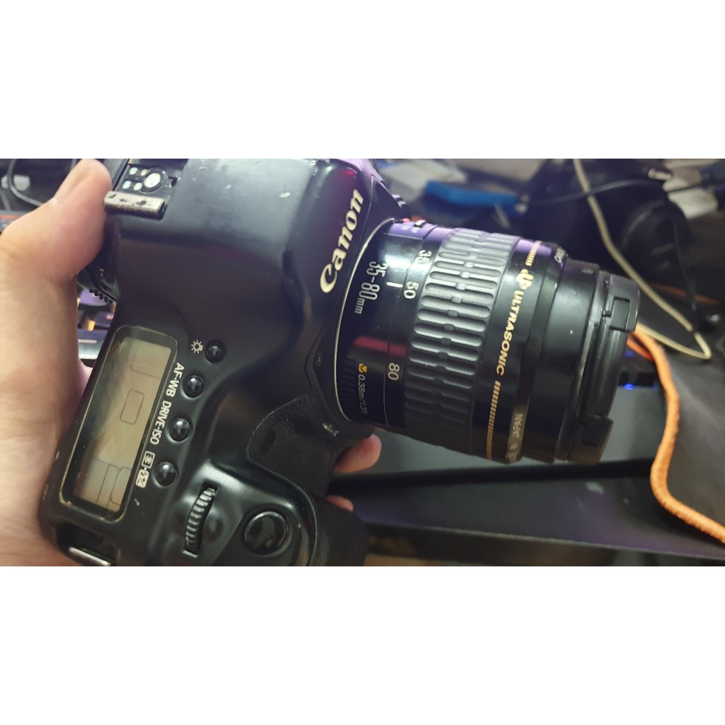 Máy ảnh Canon 5D + ống kính 35-80mm Usm, Huyền thoại Fullframe Canon