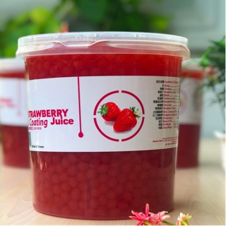 Hạt thuỷ tinh/hạt nổ Dâu tây