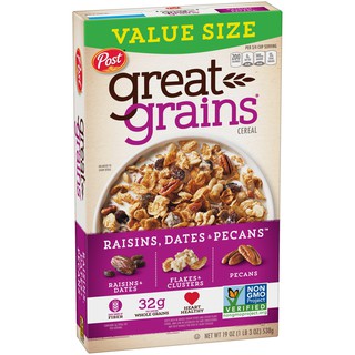 NGŨ CỐC DINH DƯỠNG (POST GREAT GRAINS CEREAL, DATE & RAISIN)