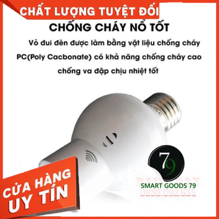 [ Chính Hãng ] [323] Đuôi đui đèn cảm ứng cảm biến âm thanh vỗ tay tự động phát sáng trong tối chố