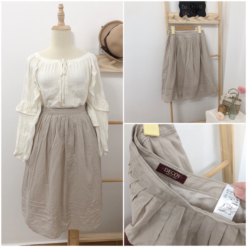 Chân váy vintage 2hand có BIG SIZE