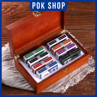 Hộp gỗ cao cấp bảo quản bộ bài tây