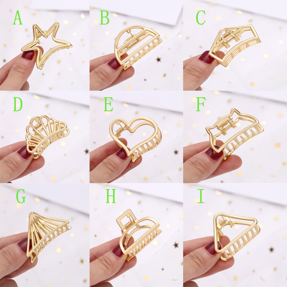 Kẹp tóc hình ngôi sao / trái tim xinh xắn cho nữ