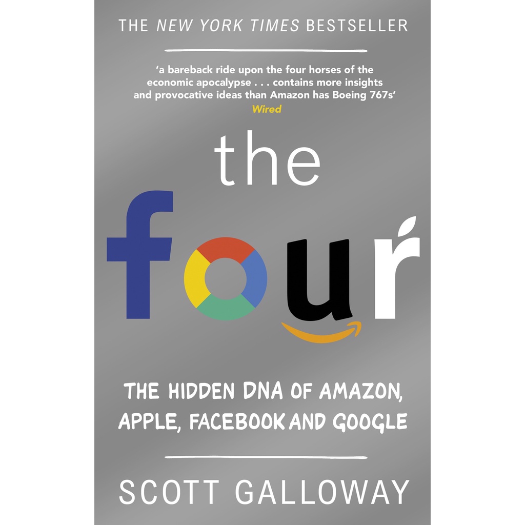 Sách - The Four : The Hidden DNA of Amazon - Apple - Facebook and Google