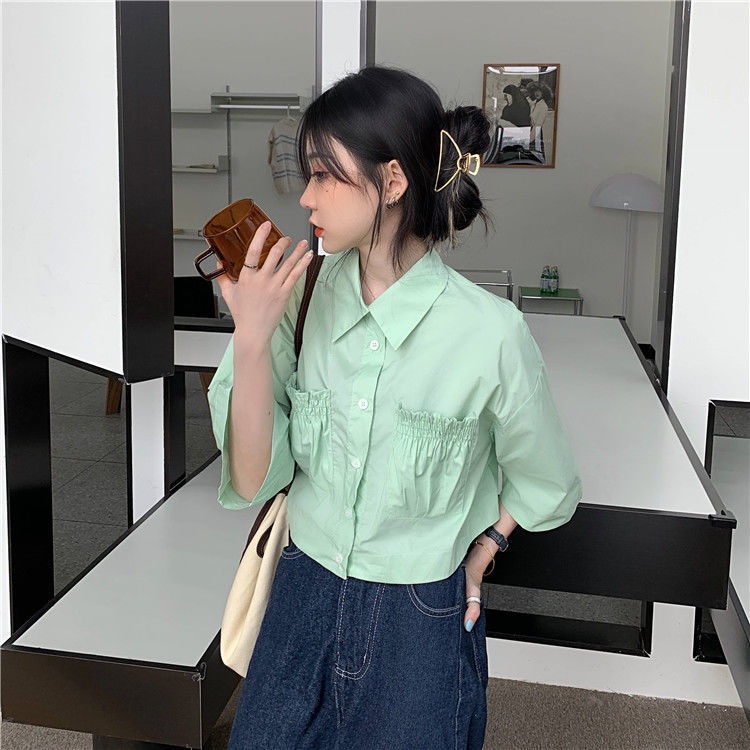 Áo NgắN Tay In Hoa Xinh XắN JL-TX-398