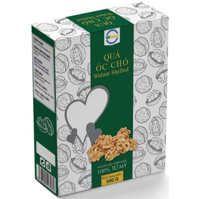 Nhân Óc Chó Nhập Khẩu Mỹ Hộp 250G