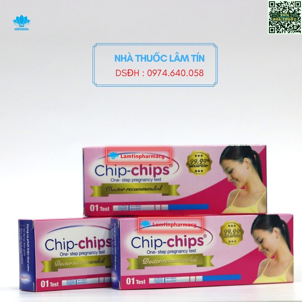 QUE THỬ THAI CHIP CHIPS - Nhanh Chóng Chính Xác 99% - Che Tên Sản Phẩm