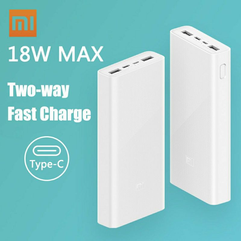 Pin sạc dự phòng Xiaomi gen 3 20000mAh- Hàng chính hãng