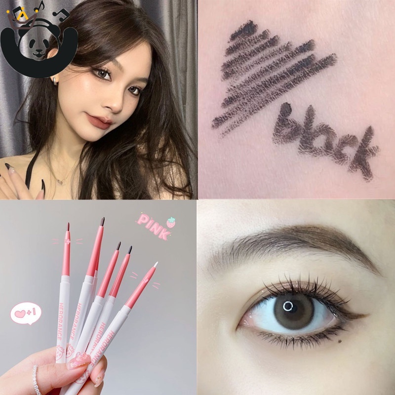 Bút Kẻ Mắt Herrange 1mm Ngòi Mảnh Chống Nước Lâu Trôi Không Lem