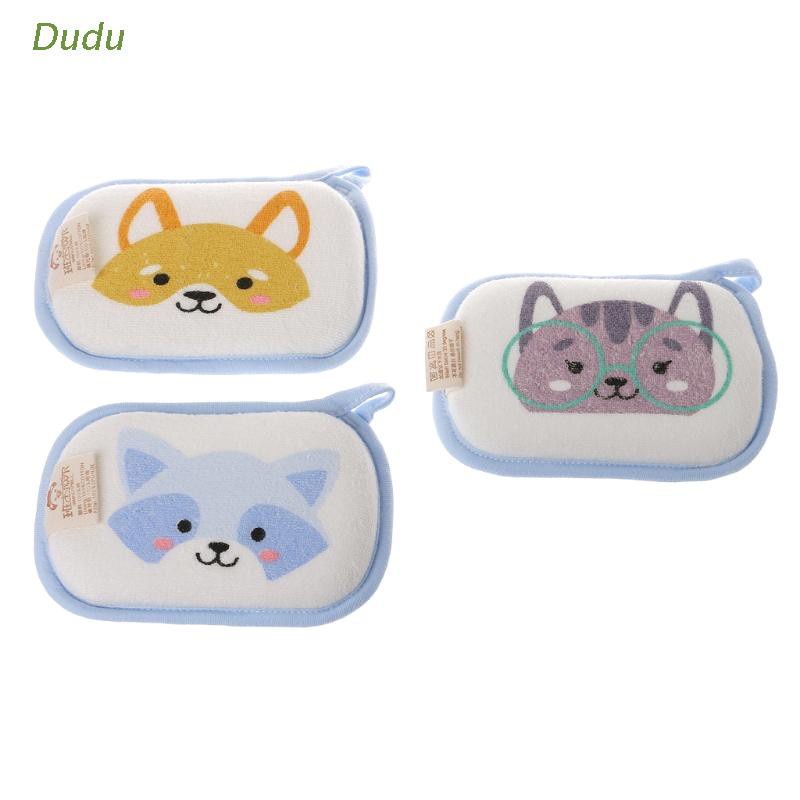 Mút xốp tắm cotton chà rửa cơ thể dành cho bé sơ sinh