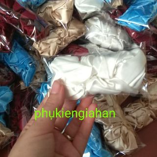 Cột tóc, buộc tóc vải scrunchies, nhiều màu