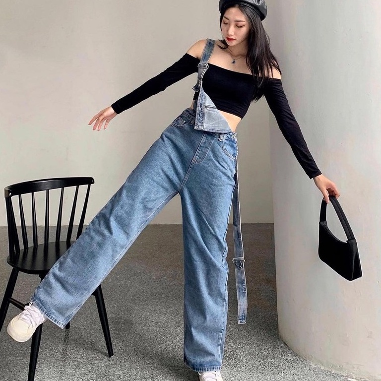 YẾM JEANS SUÔNG DÀI ĐẬM/NHẠT -YJ001