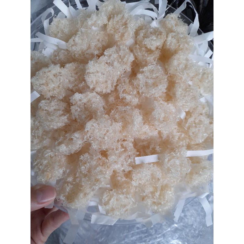 50gr--100gr yến vụn sơ mướp làm sạch( 14 tai ) ảnh thật chụp khi giao hàng | BigBuy360 - bigbuy360.vn