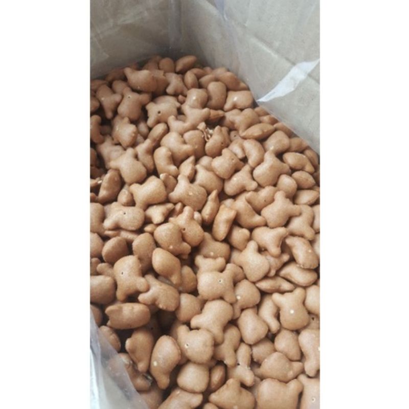 TÚI 450G BÁNH GẤU MIX 3 VỊ: NHÂN KEM - SOCOLA - CHÙM NGÂY