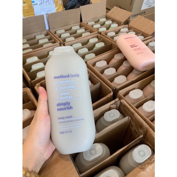 Sữa tắm Method Body Úc 535ml - [Hàng Úc, đủ bill] | BigBuy360 - bigbuy360.vn