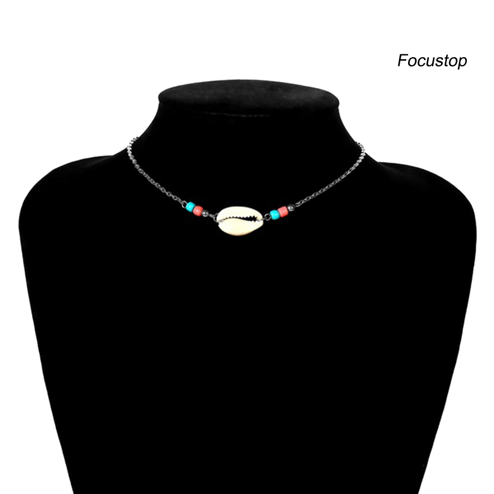 Vòng Cổ Choker Đính Vỏ Sò Phong Cách Bohemian Thời Trang Mùa Hè Cho Nữ