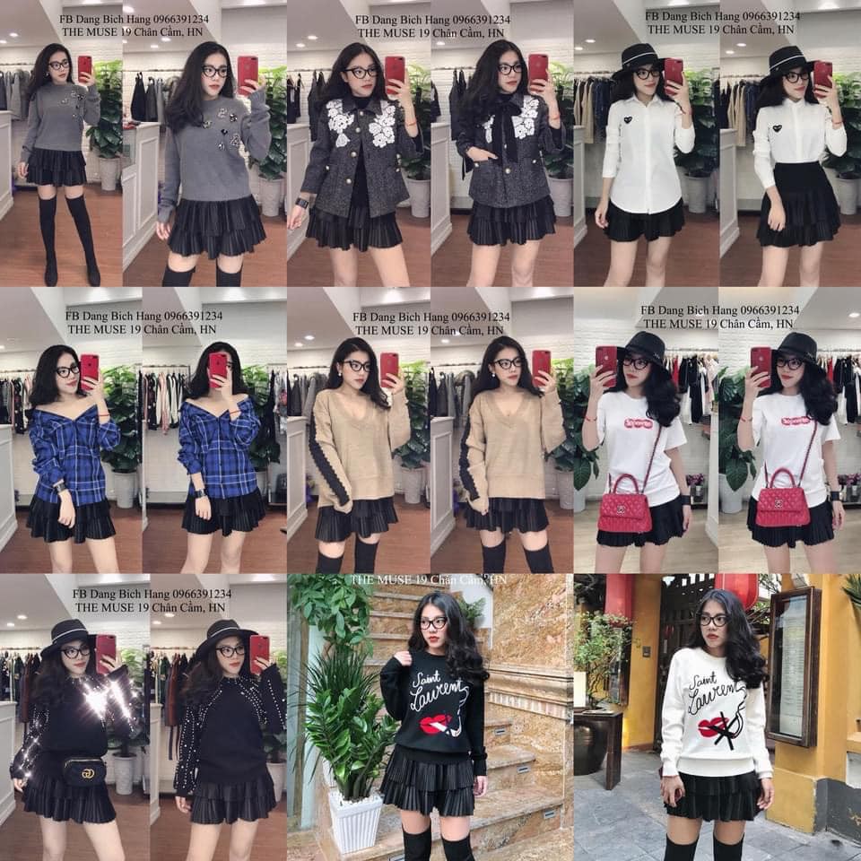 Chân váy đen ly nhỏ 2 tầng mã 995 ( kèm ảnh thật, video ) | BigBuy360 - bigbuy360.vn