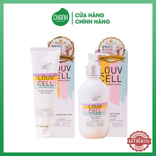 Kem dưỡng ẩm trắng da body Louv Cell Crystal Whitening Body Lotion 120ml / 250ml