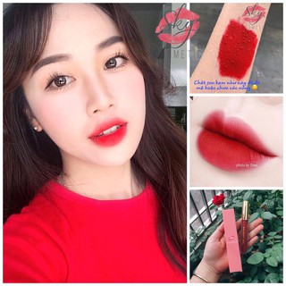 Son môi sky liptick, son hữu cơ không chì kháng nước, lên chuẩn màu - đỏ tươi
