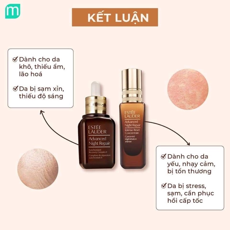 Tinh chất dưỡng da chống lão hoá ESTEE LAUDER Advanced Night Repair Intense Reset Concentrate 20ml fullsize fullbox