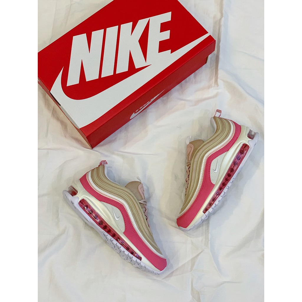 Giày Air max 97 nữ cao cấp nhẹ bền êm thể thao thời trang (hồng)