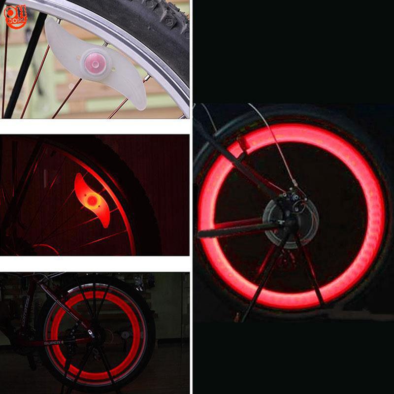 Đèn LED gắn bánh xe đạp