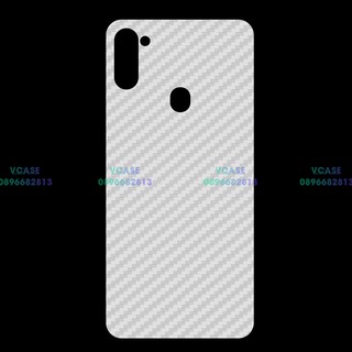 Miếng Dán Lưng Cacbon Dành Cho Samsung Galaxy A11