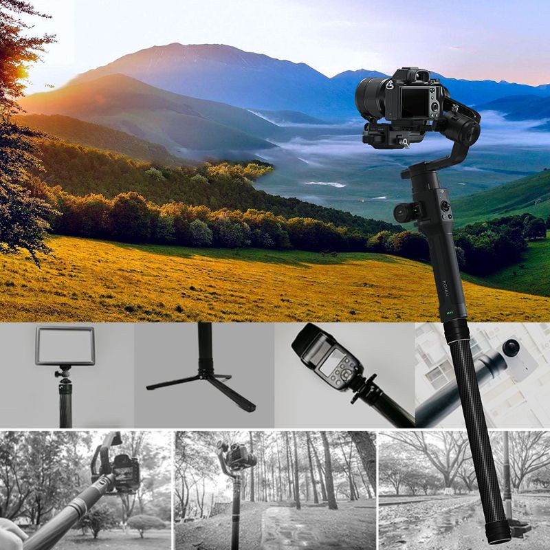 Tay Cầm Nối Dài 35cm Bằng Sợi Carbon Cho D-JI Ronin-S Gimbal