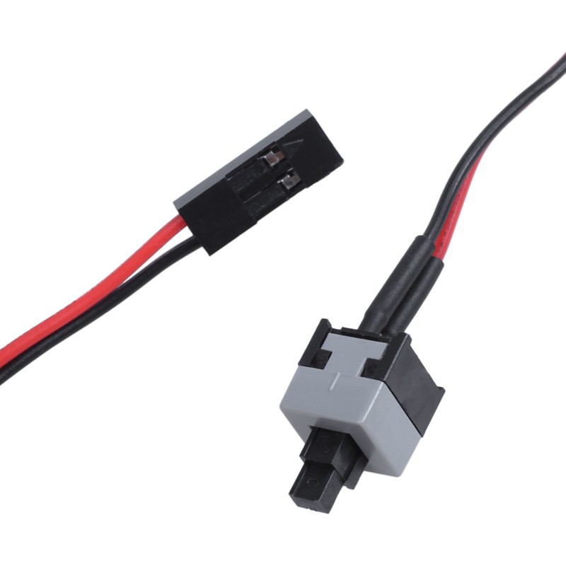 20.5" Long Power Button Switch Cable for PC Switches Reset Computer NoBrand