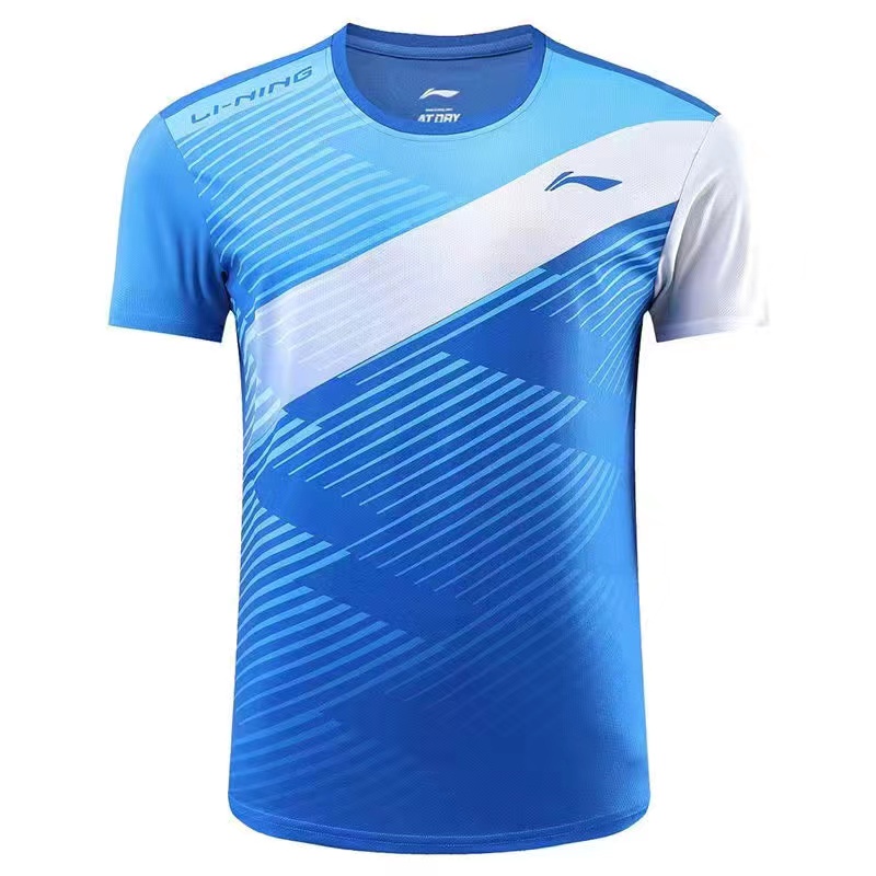 Li Ning Áo Thun Thể Thao Cầu Lông Tay Ngắn Nhanh Khô Tùy Chỉnh Cho Nam Và Nữ