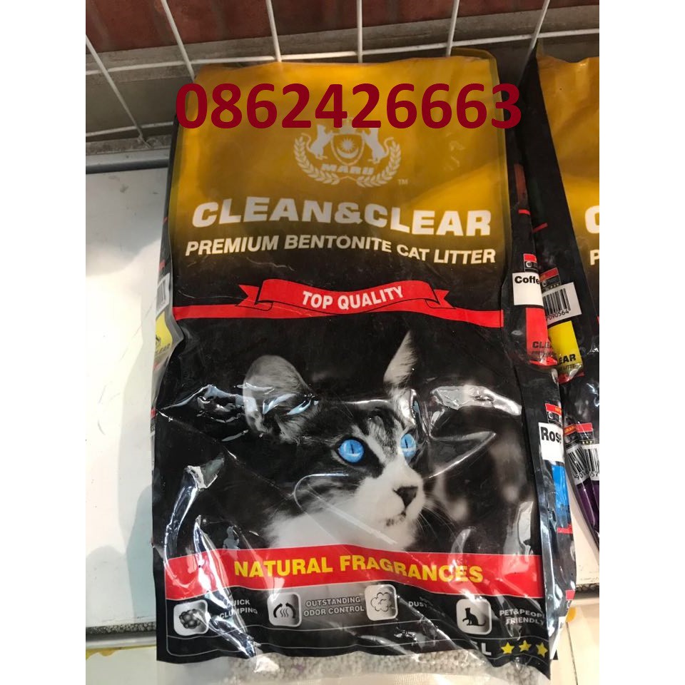 Cát vệ sinh cho mèo clean