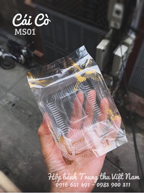 Túi nilon đựng bánh Trung Thu/mứt 100-200g