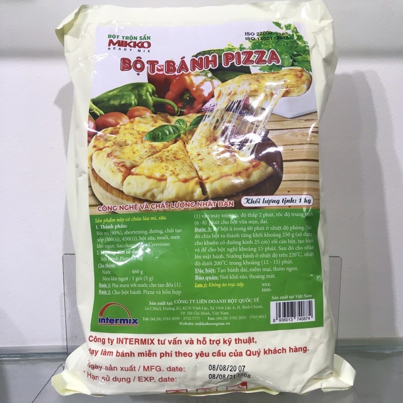 Bột bánh pizza Mikko gói 1kg