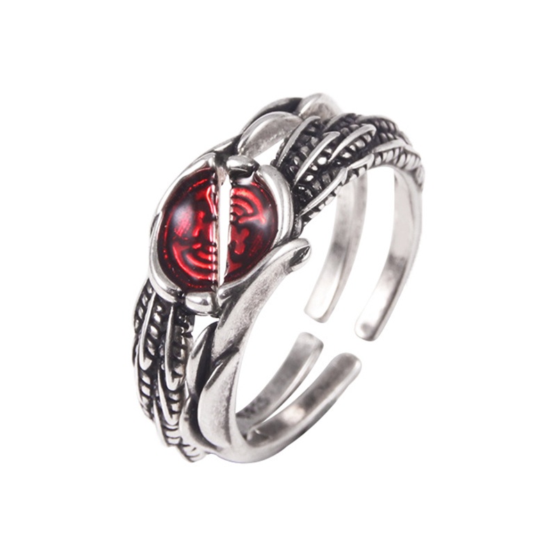 Bộ 2 Nhẫn Midi Họa Tiết Kamen Rider Phong Cách Gothic Cổ Điển