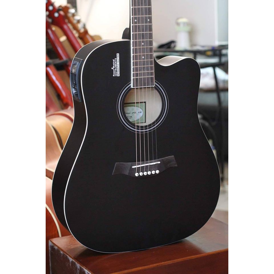 Đàn Guitar Rosen R135 Đen Tích Hợp Sẵn EQ