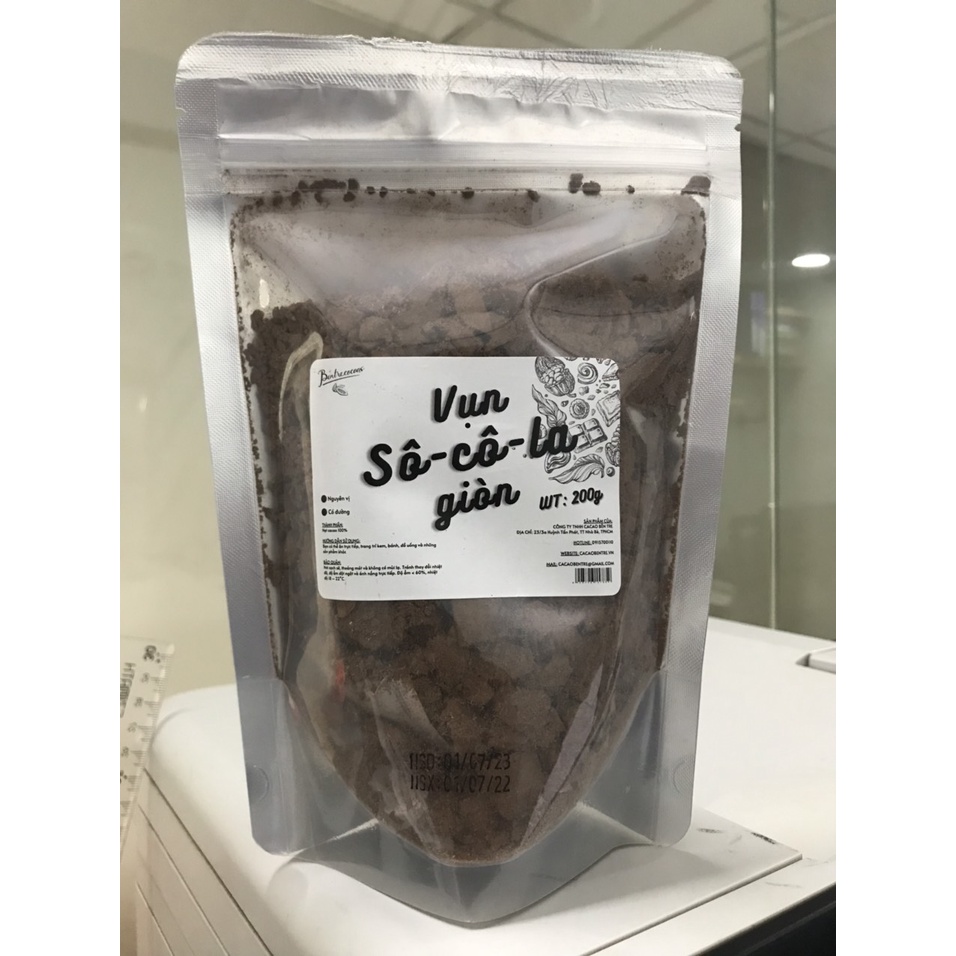 Sô cô la vụn siêu giòn