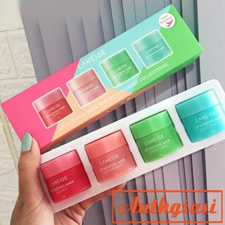 1 Hũ mặt nạ ngủ môi Laneige Lip Sleeping Mask 8g dưỡng ẩm làm mềm môi