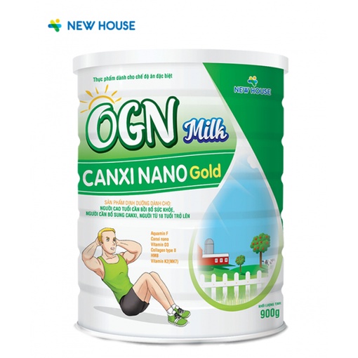 Sữa Bột OGN Canxi Nano Gold 900g