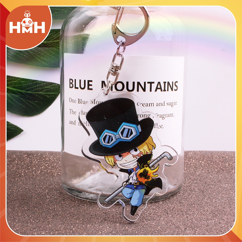 Móc khóa anime ép 2 mặt dày chất liệu  Acrylic nhân vật One Piece, Jujutsu Kaisen, One Punch Man,...dễ thương, sắc nét