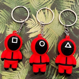 Móc khoá squid-game trò chơi con mực