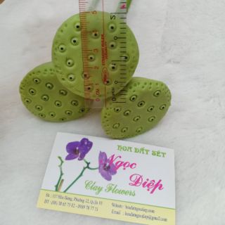 3c GƯƠNG SEN làm bằng ĐẤT SÉT (60CM)