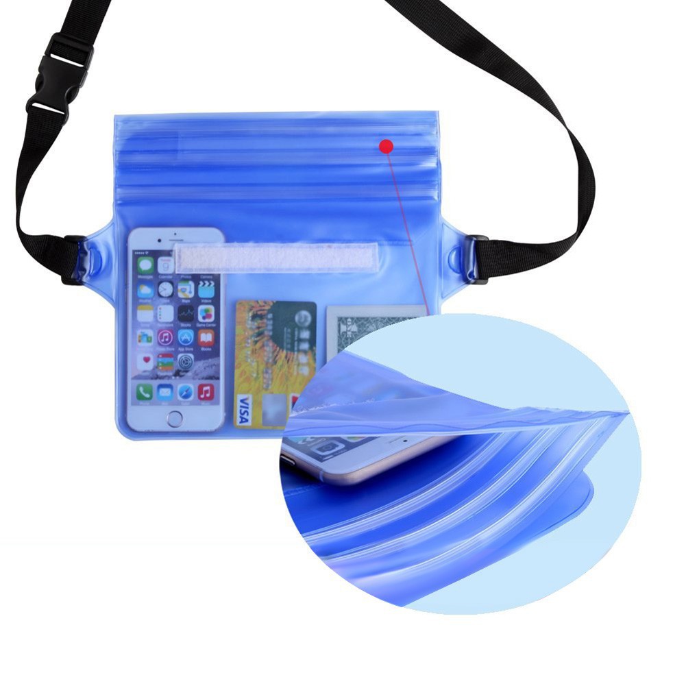 Túi chống nước điện thoại đeo hông đi biển, đi bơi